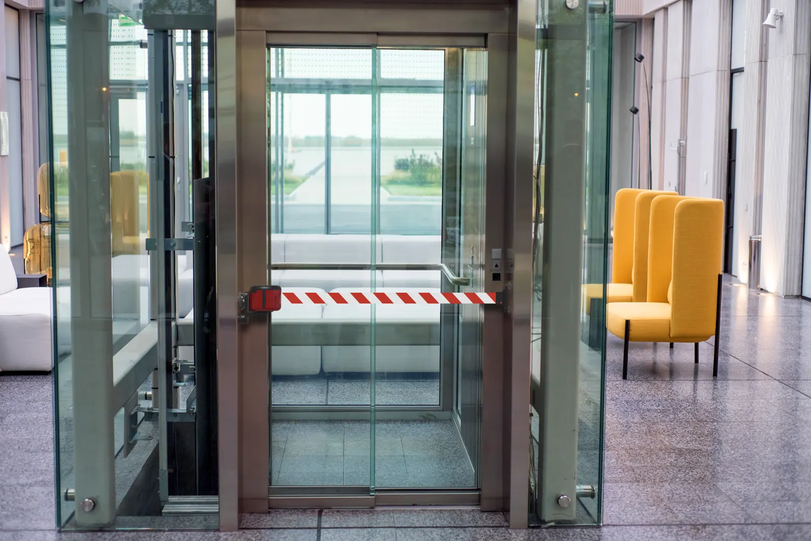 Doors, loading bays, lifts, racking