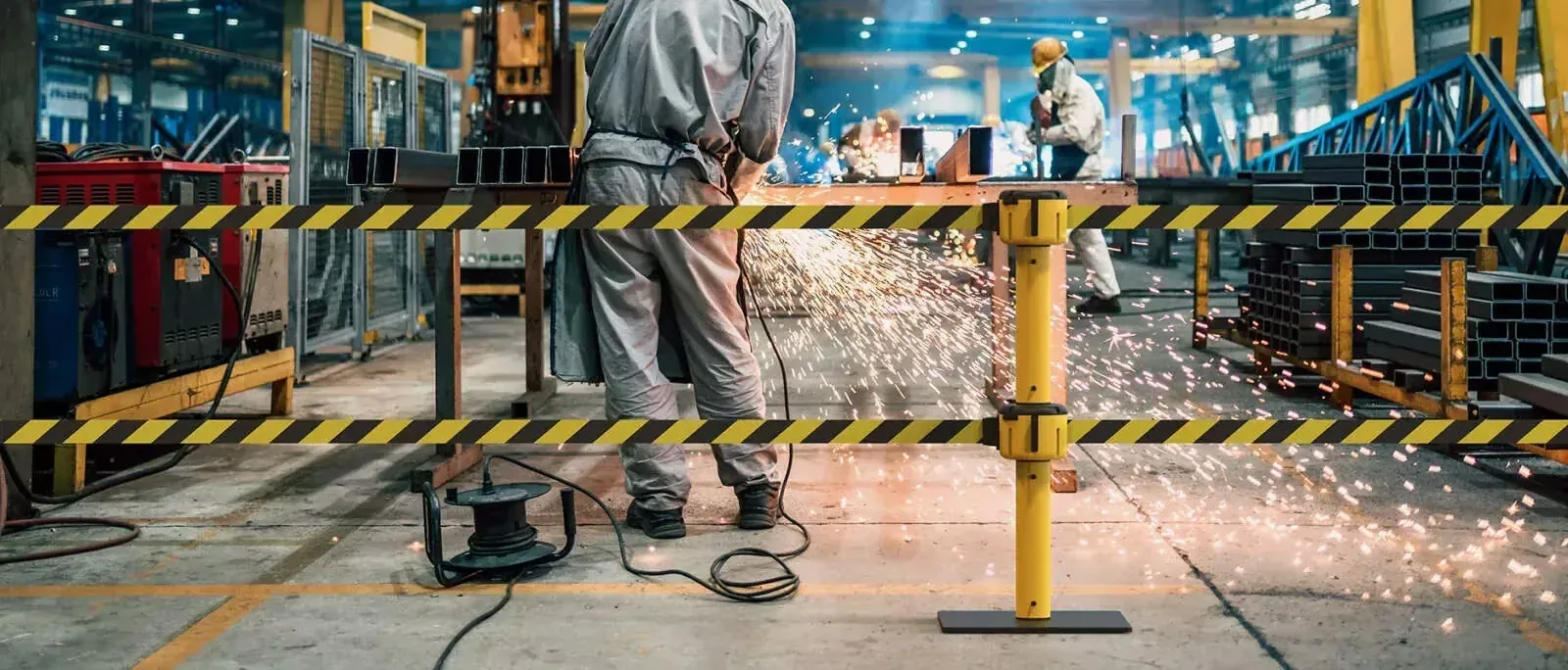 Délimiter les zones de travail.